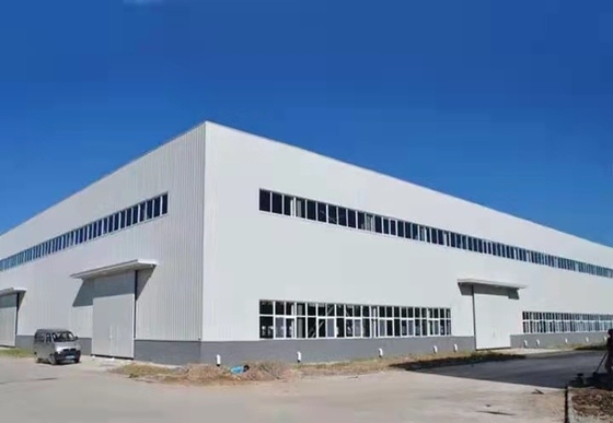LANGE Tòa nhà khung thép lớn Trang trại Nhà khung thép nhẹ đúc sẵn