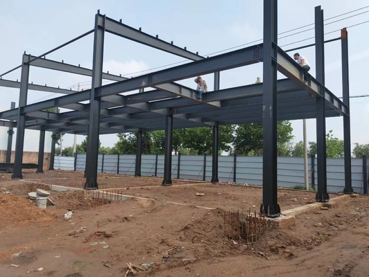 Nhà kho thép tiền chế sơn trang nhã Xưởng kết cấu thép công nghiệp