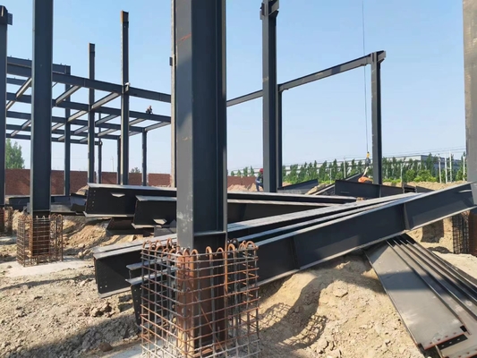 Các tòa nhà chế tạo bằng thép chịu gió Bò sữa Chuồng bò Xây dựng trang trại
