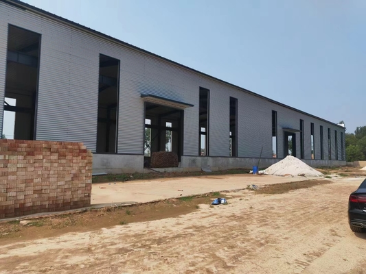 Nhà lắp ghép kết cấu thép mạ kẽm nhúng nóng dùng trong công nghiệp