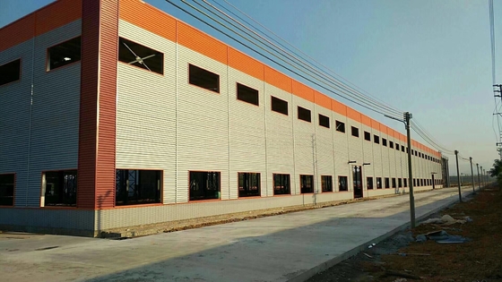 H phần Beam Prefabricated Metal Warehouse Aluminium hợp kim cửa sổ