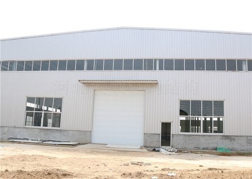 Giải pháp lưu trữ hiệu quả Cấu trúc thép Kho hot dip galvanized với cửa lăn