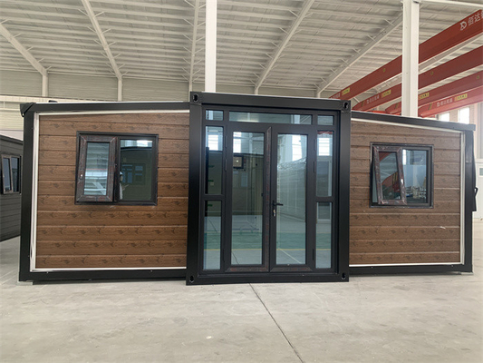 Ngôi nhà được xây dựng sẵn có thể mở rộng cho kích thước bên ngoài 20FT