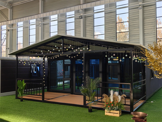 20FT / 40FT Mobile mở rộng nhà tiền chế với nhà vệ sinh