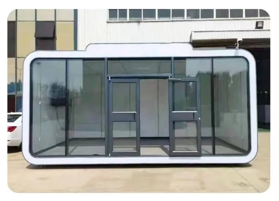 Xây dựng cấu trúc thép di động được chế tạo sẵn Apple Cabin Tiny House