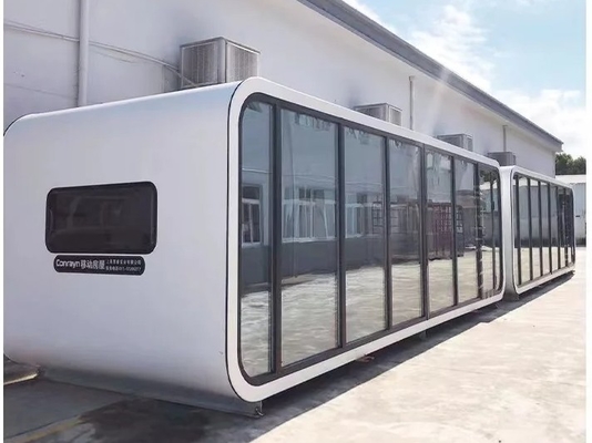 Thiết kế hiện đại ngoài trời Apple Cabin House 20FT 40FT Prefab Tiny House