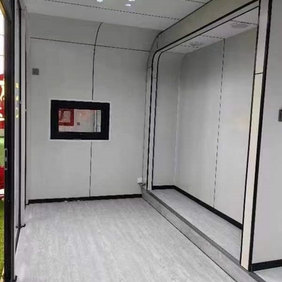Căn nhà được chế tạo sẵn ngoài trời sống và làm việc Apple Cabin Design Office Pod