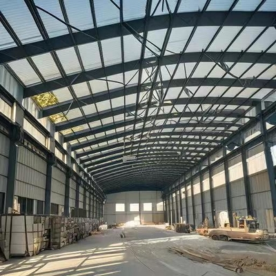 Nhà kho xây dựng khung thép cấu trúc nặng