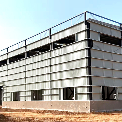 Thép cấu trúc Nhà Prefab Giải pháp Nhà khung thép đơn