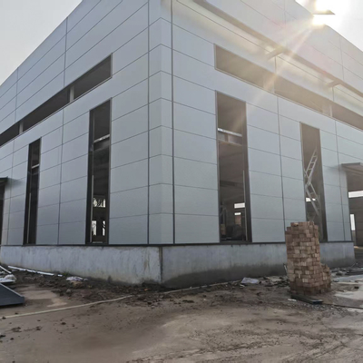 Phòng làm việc cấu trúc thép đa năng với tấm tường và mái nhà nhựa nóng