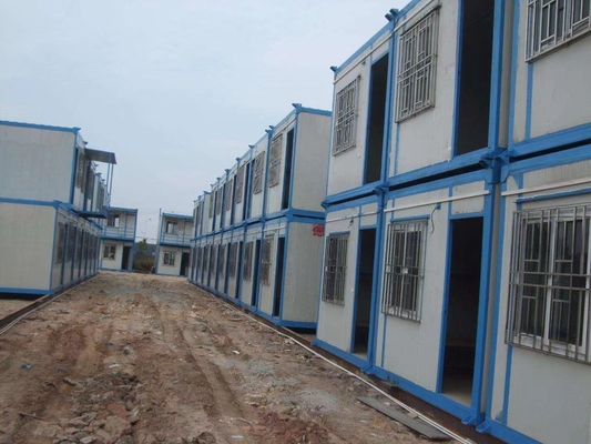 100mm THC EPS khung thép Khách sạn cho bệnh viện Những ngôi nhà nhỏ lắp ghép tùy chỉnh