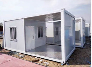 Nhà lắp ghép di động Văn phòng Phòng thu Khung thép Nhà lắp ghép cửa hàng kim loại Tòa nhà