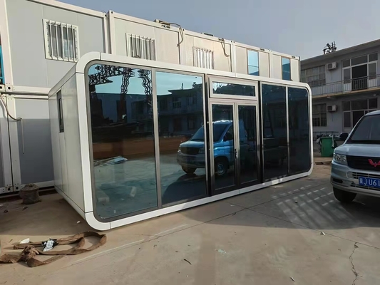 OEM Hai phòng ngủ Container vận chuyển Trang chủ 0,326mm-0,476mm THC Tấm