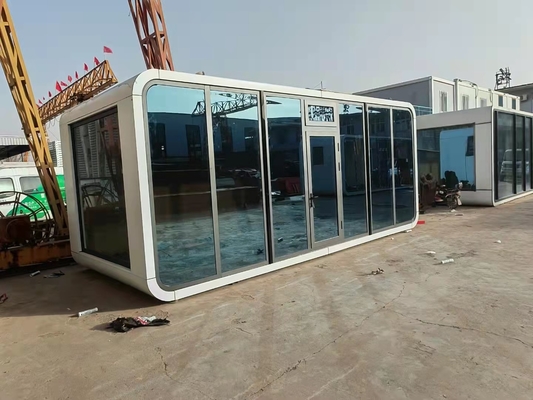 THC Thép tấm có thể gập lại Nhà container có thể di chuyển được Khu vườn tiền chế Nhà nhỏ