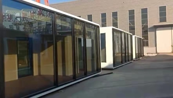 Sandwich Panel 20FT Prefab Modular Office Nhà container vận chuyển đúc sẵn