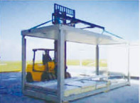Nhà container có thể gập lại có thể tháo rời Nhà container vận chuyển dạng phẳng 13,92m2