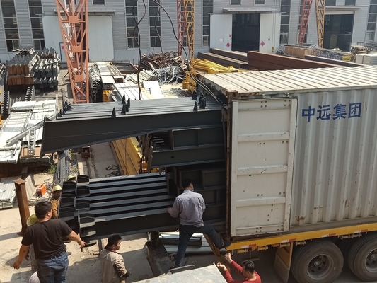 Xây dựng nhà lắp ghép bằng thép mái dốc đơn