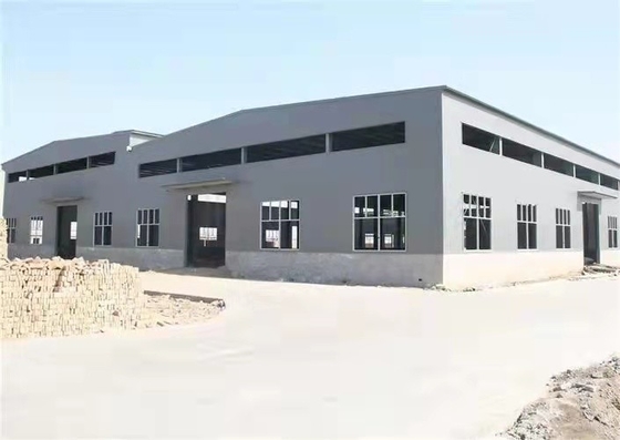Nhà lắp ghép công nghiệp kết cấu thép mạ kẽm chống thấm