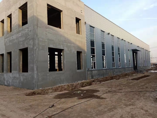 Nhà chứa hàng gà Nhà kho kết cấu thép Nhà tiền chế bền vững Nhà gia cầm