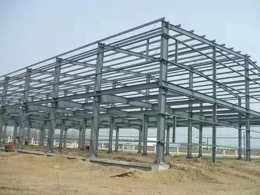 Bảng điều khiển EPS 75mm Tòa nhà kim loại nông nghiệp Tòa nhà trang trại khung thép