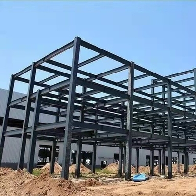 Bản vẽ miễn phí Nhà thép công nghiệp nông nghiệp Q235 Q345 Kết cấu thép cacbon thấp
