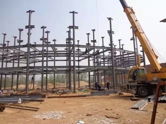 Nhà lắp ghép thép nhẹ tùy chỉnh Q235 Q345 Biệt thự sang trọng tiền chế