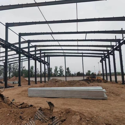 Kết cấu kim loại Nhà kho khung thép tiền chế chống thấm