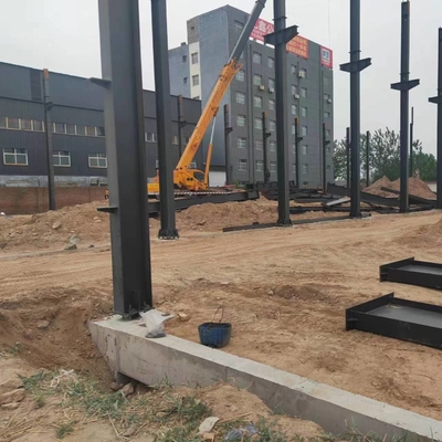 Kích thước lớn Kết cấu thép Kiến trúc Chế tạo Tòa nhà hàn