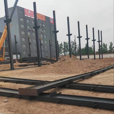 Nhà xưởng kết cấu thép 3D hạng nặng với cần cẩu trên cao
